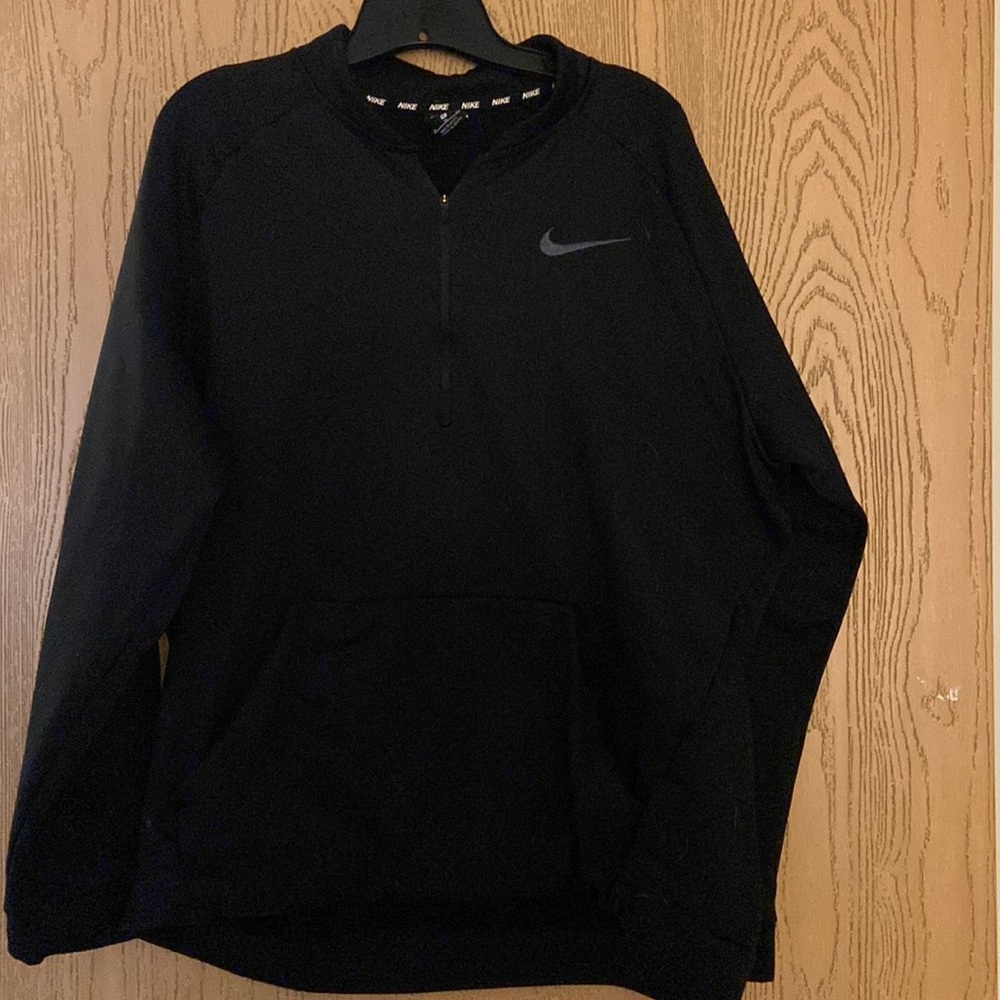 Nike black quarter zip